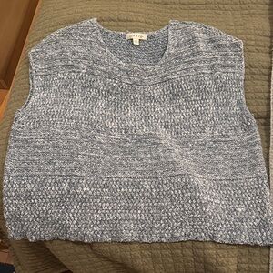 Orvis Blue Knit Sweater Vest